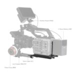 SmallRig 4323 Sony FX6 Canon C70 Sinema Kameraları için  V-Mount Pil Montaj Plakası Kiti - Görsel 6