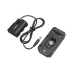 SmallRig 4340 NP-F Pil  Montaj Plakası Kiti LP-E6NH Sahte Pil Güç Kablosu  İle