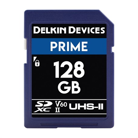 Delkin Devices 128GB Prime SDXC UHS-II U3/V60 Hafıza Kartı
