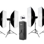 Godox DP800 III V / DP400 III V 4'lü Paraflaş Kit (LED Model Lambalı)