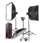 Godox MS300-D 300W 3'lü Paraflaş Kiti