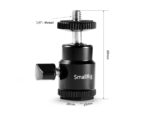 SmallRig 761 Metal Top Kafa 1/4 ''Dişli Adaptör - Görsel 4