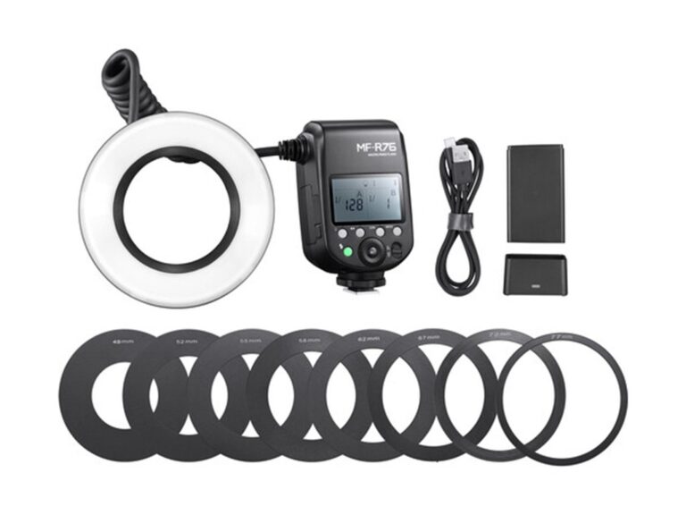 Godox MF-R76 Makro Ring Flaş - Görsel 4