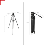 SmallRig 3751B AD-01 Profesyonel Video Tripod - Görsel 3