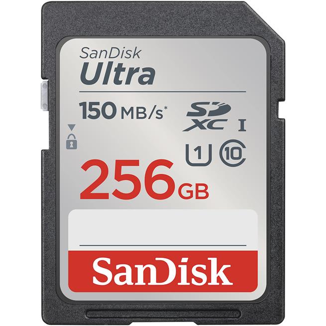 SanDisk 256GB Ultra SDHC UHS-I Class 10 Hafıza Kartı
