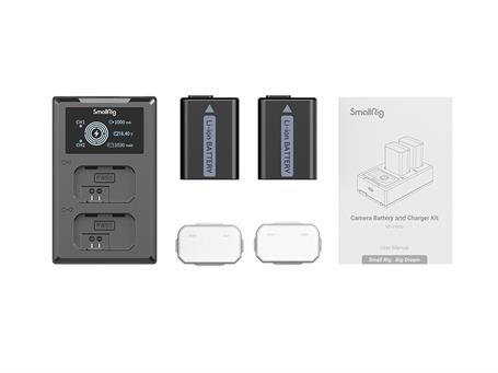 SmallRig 3818 Sony NP-FW50 Batarya + Şarj Kiti