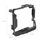 SmallRig 3933  FT-XH / VG-XH Pil Yuvası  ile FUJIFILM X-H2 / X-H2S için  Çok Fonksiyonlu Kafes - Görsel 2