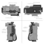 SmallRig 3933  FT-XH / VG-XH Pil Yuvası  ile FUJIFILM X-H2 / X-H2S için  Çok Fonksiyonlu Kafes - Görsel 3