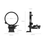 SmallRig 4305 FUJIFILM'e GFX Serisi İçin Döndürülebilir Yataydan Dikeye Montaj Plakası Kiti - Görsel 3