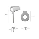 SmallRig 4385 Paslanmaz Çelik Vida Seti Tornavidalarla Birlikte - Görsel 2